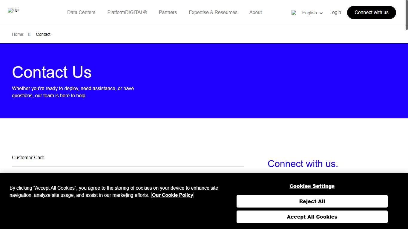 Contact The Digital Realty Team Digital Realty